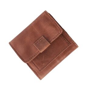 Genuine Leather Kene Square Wallet